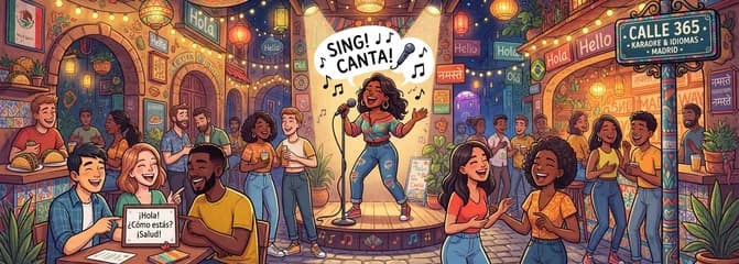 Noche de Karaoke e Intercambio de Idiomas con Entrada Gratuita en Calle 365