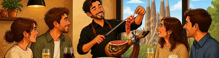 Cata de Jamón Ibérico en Barcelona: Esenciales de la Experiencia Jamón