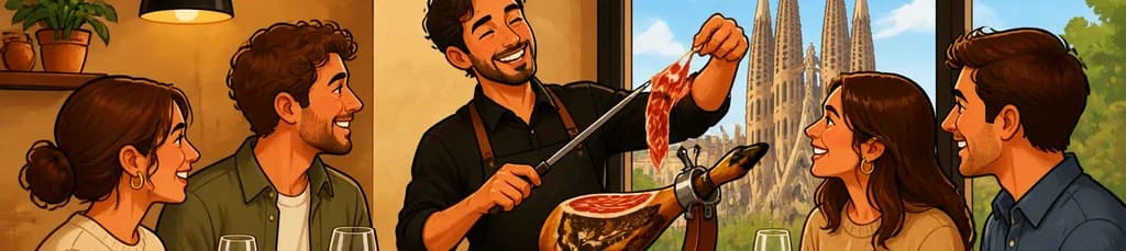 Cata de Jamón Ibérico en Barcelona: Esenciales de la Experiencia Jamón