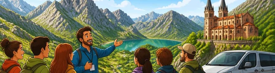 Descubre los Picos de Europa: Lagos de Covadonga y Santuario desde Oviedo