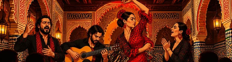 Noche de flamenco en el Tablao Torres Bermejas de Madrid