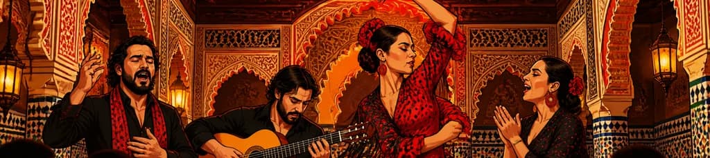 Noche de flamenco en el Tablao Torres Bermejas de Madrid