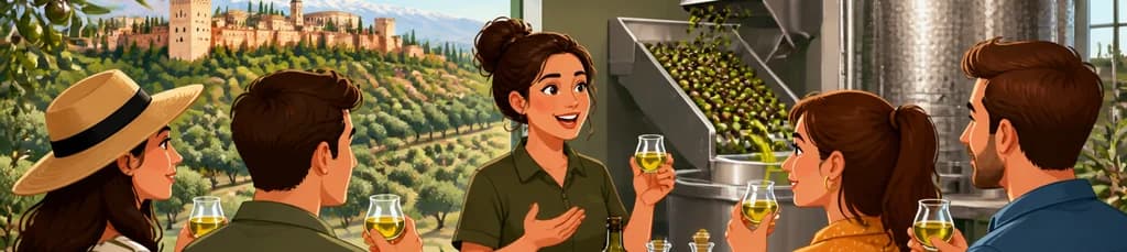 Exploración guiada y cata sensorial exclusiva del Aceite de Oliva Virgen Extra en Granada
