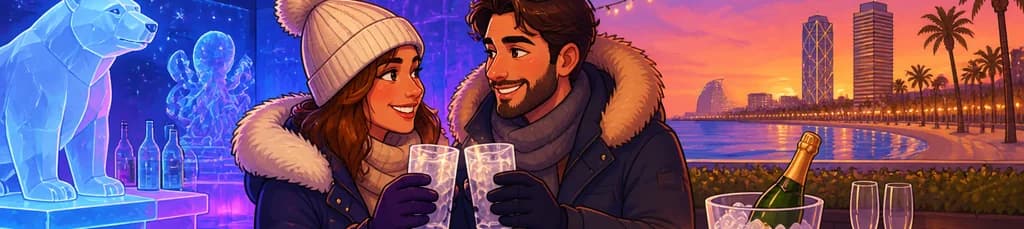 Pack Romántico en Icebarcelona: Una Experiencia Gélida para Dos