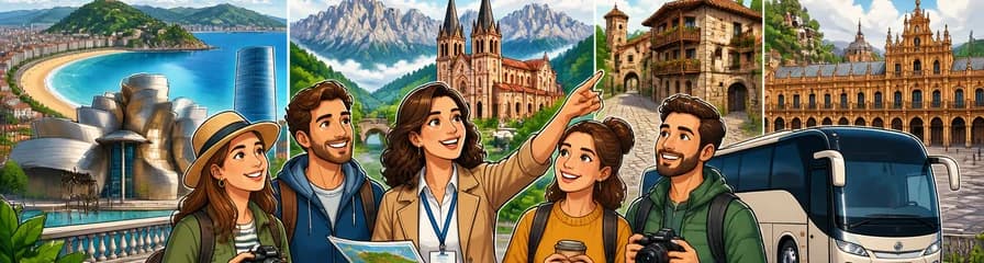 Recorrido guiado de 4 días por la España Verde desde Barcelona