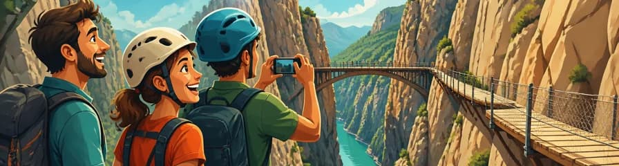 Vive la aventura del Caminito del Rey con una excursión privada desde Granada