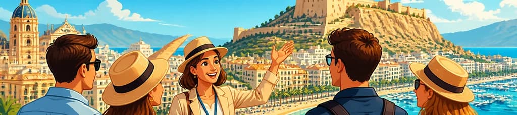 Excursión privada de un día completo a Alicante, con salida desde Valencia y recogida en el hotel