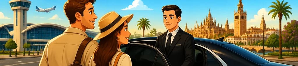Servicio de Traslado Privado desde el Aeropuerto o Hoteles en Sevilla