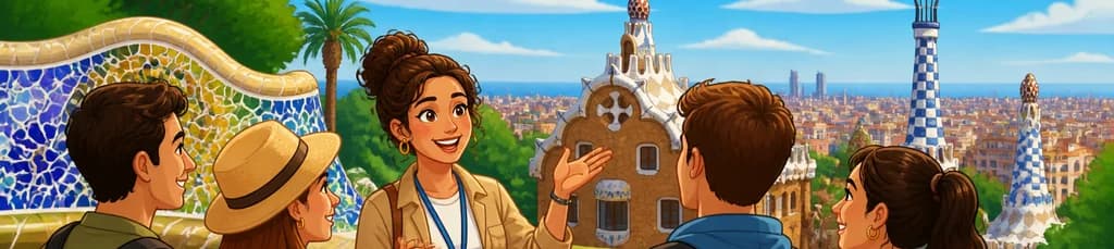 Descubre el Park Güell de Barcelona: Tour guiado con acceso prioritario y entradas incluidas