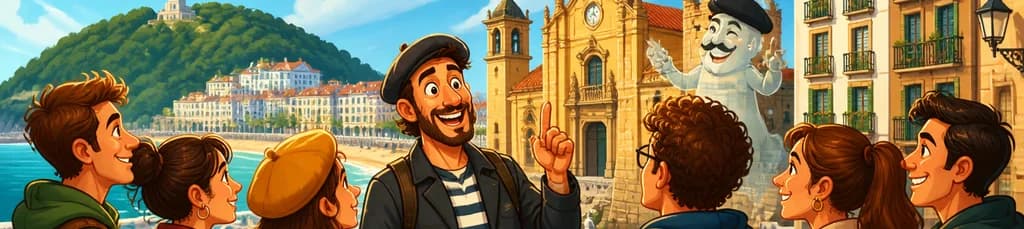 Descubre San Sebastián: Un recorrido guiado lleno de historias, leyendas y humor
