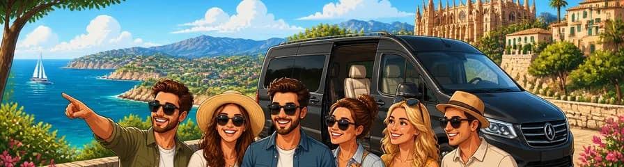 Descubre Mallorca en una exclusiva excursión en furgoneta de lujo para grupos reducidos (de 4 a 6 participantes)