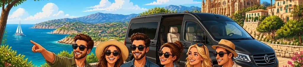 Descubre Mallorca en una exclusiva excursión en furgoneta de lujo para grupos reducidos (de 4 a 6 participantes)