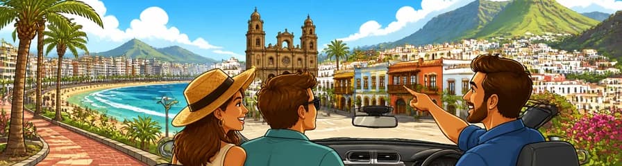 Recorrido privado a pie por Las Palmas acompañado de un guía experto