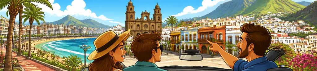 Recorrido privado a pie por Las Palmas acompañado de un guía experto