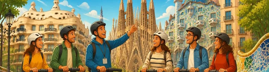 Recorrido en Segway por las obras de Gaudí en Barcelona