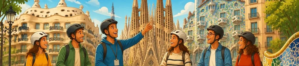 Recorrido en Segway por las obras de Gaudí en Barcelona