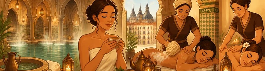 Experiencia Midra: Un Viaje de Baño Árabe, Kessa Tradicional y Masaje Relajante en Madrid