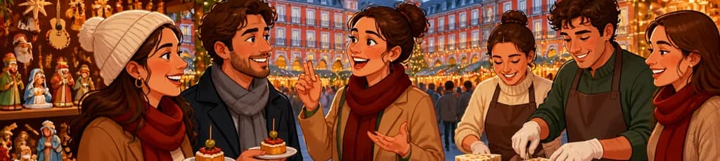Recorrido de Mercado a Mesa: Tour de Tapas y Clase de Turrón en Madrid