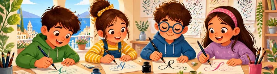 Curso de Caligrafía para la Infancia en Málaga