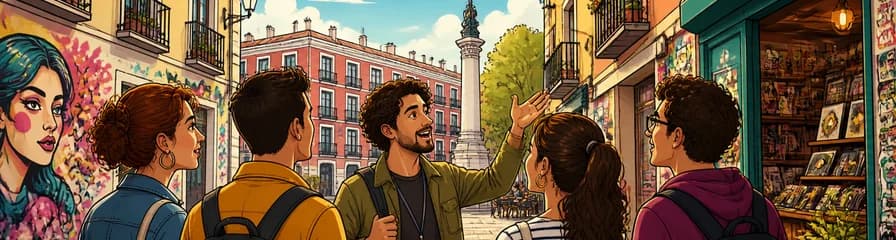 Descubre Malasaña: Un recorrido privado y personalizado por el arte urbano y la cultura local con un guía experto