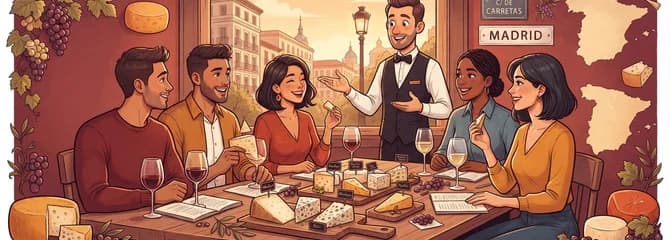 Disfruta de una Experiencia Gastronómica: Cata de Quesos Españoles con Maridaje de Vinos en Madrid