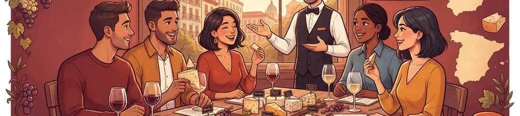 Disfruta de una Experiencia Gastronómica: Cata de Quesos Españoles con Maridaje de Vinos en Madrid