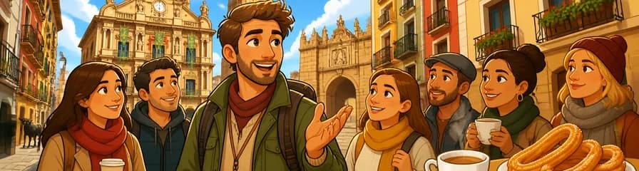 Descubre Pamplona a pie: un recorrido esencial con café y churros