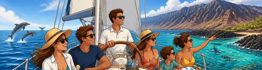 Travesía exclusiva de tres horas en velero por las costas de Tenerife