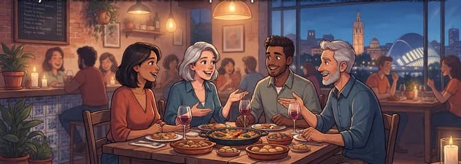 Proyecto 100 Ciudades: Valencia | Cena para Entablar Nuevas Amistades