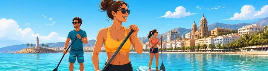 Disfruta de una jornada de Paddle Surf (SUP) en Málaga