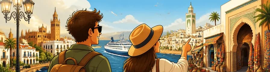 Aventura de dos días en Tánger (Marruecos) con salida desde Sevilla