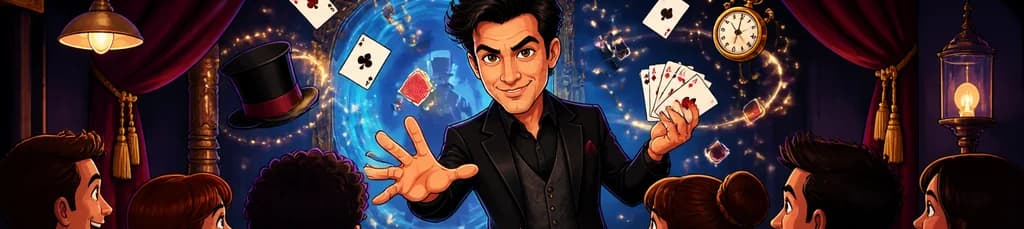 Regresa el espectáculo de magia "Impresionante" a la Sala Houdini