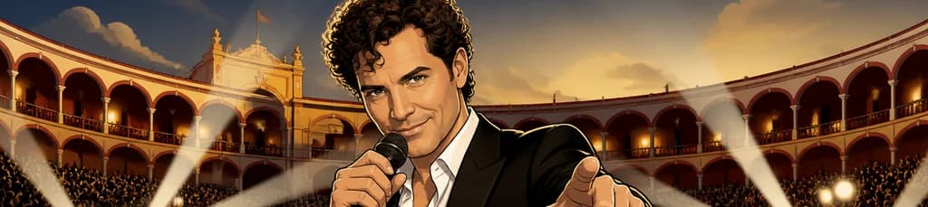 David Bisbal presenta su Tour Eternos en la Plaza de Toros Maestranza de Sevilla