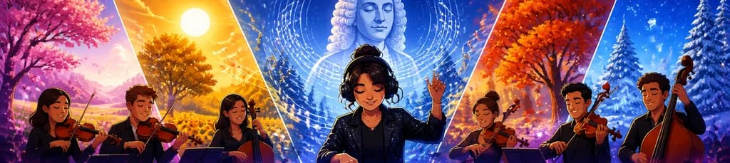 Las Cuatro Estaciones de Vivaldi, por DJ Delica