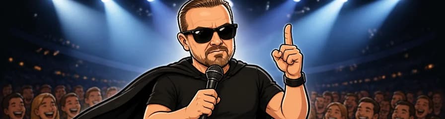 Ricky Gervais presenta su espectáculo "Legend"