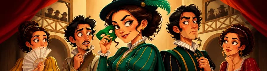 La representación de Don Gil de las Calzas Verdes en el marco del Festival Corral de Cervantes