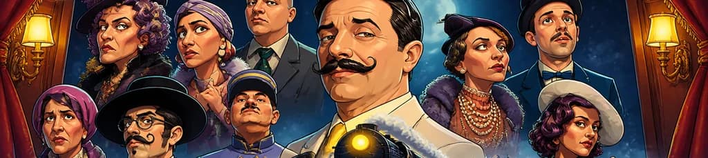 Vive la intriga de Asesinato en el Orient Express en el Teatro Fígaro