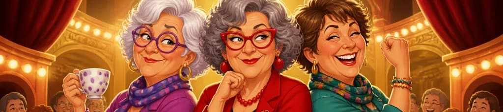 La exitosa comedia teatral "Pensionistas" regresa en su tercera temporada