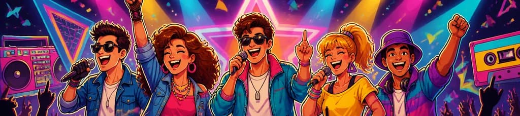 Revive la esencia musical de los 80 y los 90 con este espectáculo