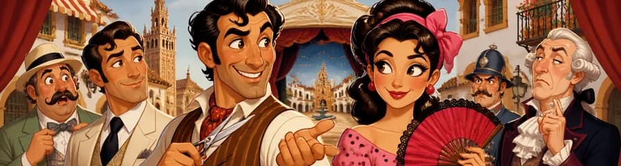 La ópera "El Barbero de Sevilla"