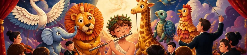 Vive el sueño del carnaval de los animales