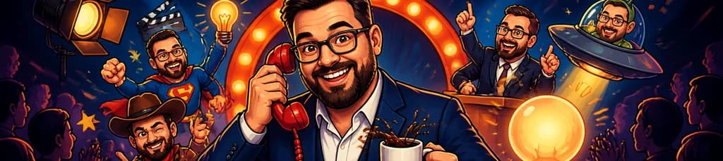 Benja Serra presenta su espectáculo de comedia: No Hay Mal Que Por Bien No Benja