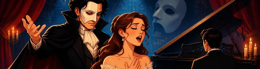 Disfruta de El Fantasma de la Ópera en un Concierto para Piano y Voz