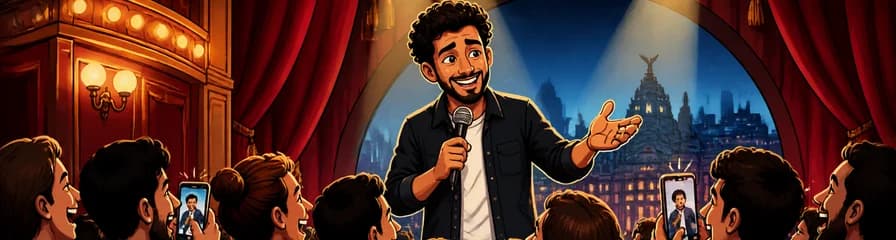 Yunez Chaib presenta su espectáculo de humor en vivo