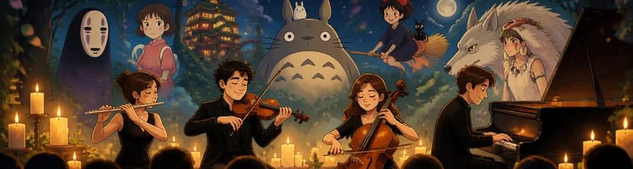 Homenaje a Ghibli en Concierto Íntimo: Veladas Tributo