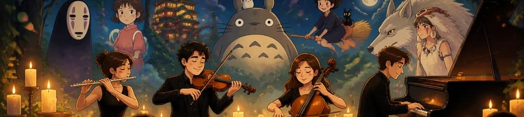 Homenaje a Ghibli en Concierto Íntimo: Veladas Tributo