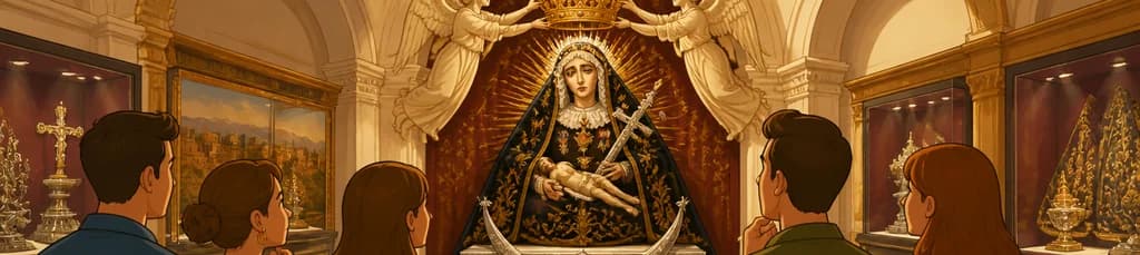 Recorrido por el Tesoro de la Patrona de Granada, la Virgen de las Angustias