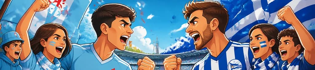 Partido de fútbol Celta contra Deportivo Alavés