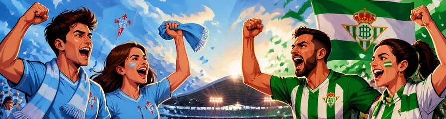 Enfrentamiento entre Celta y Real Betis
