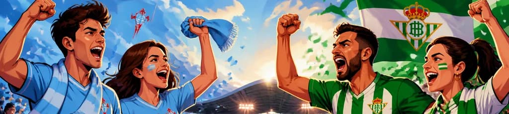 Enfrentamiento entre Celta y Real Betis